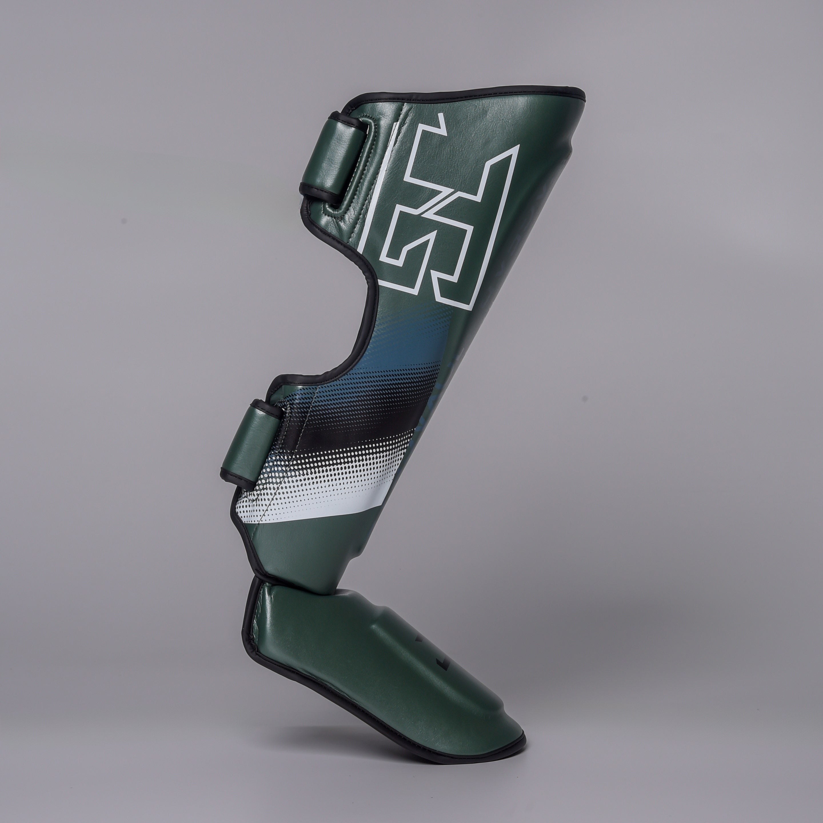 Joyagear Evolution Pro Shinguards Green/White