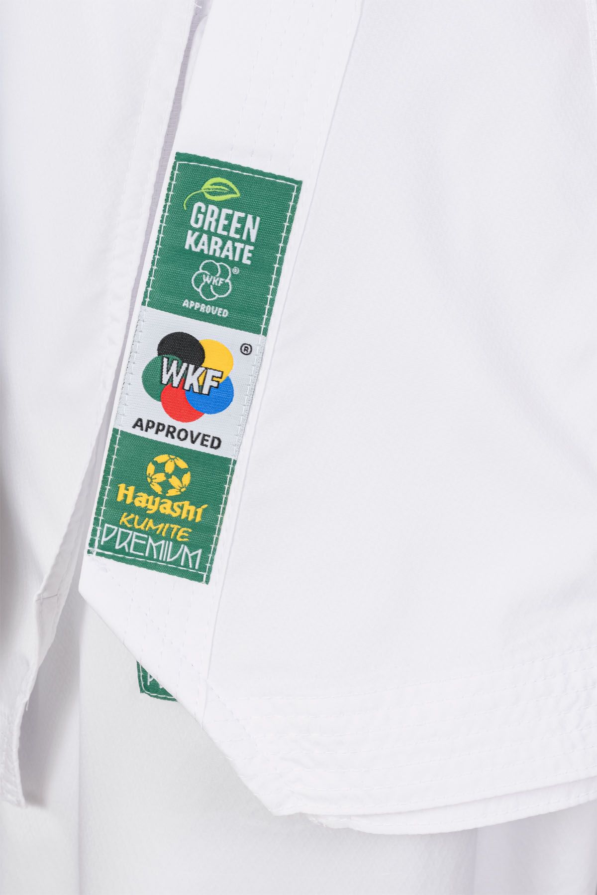 Green Karate Gi Set „Premium Kumite Competition“ (WKF approved)