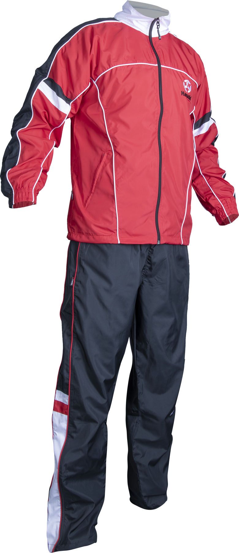 Trainingsanzug mit schwarzer Trainingshose