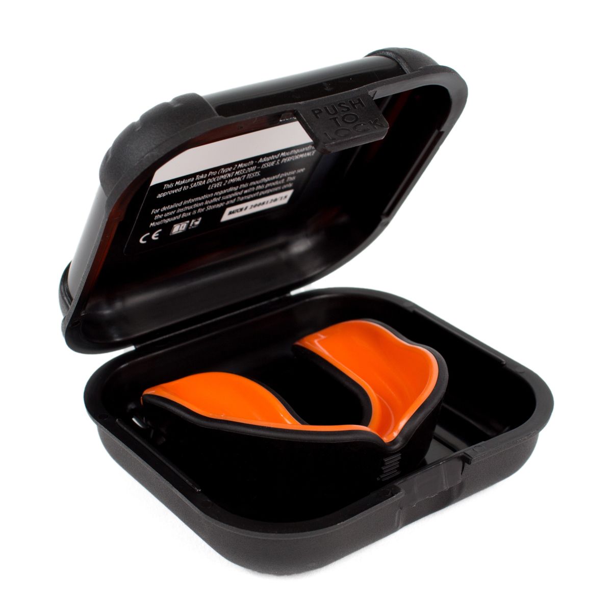 Makura Mouthguard Ignes Pro Black/Orange