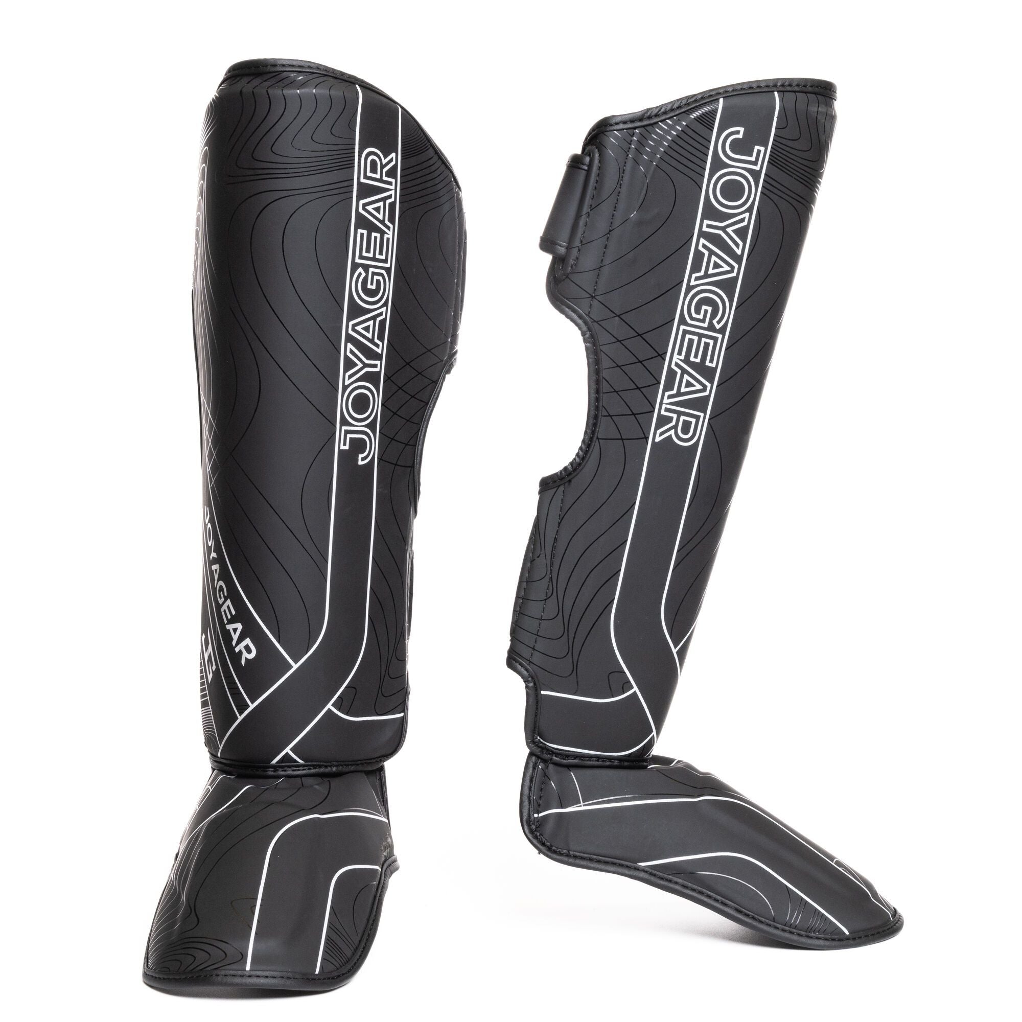 Joya ESSENTIAL Shinguards - Black/White