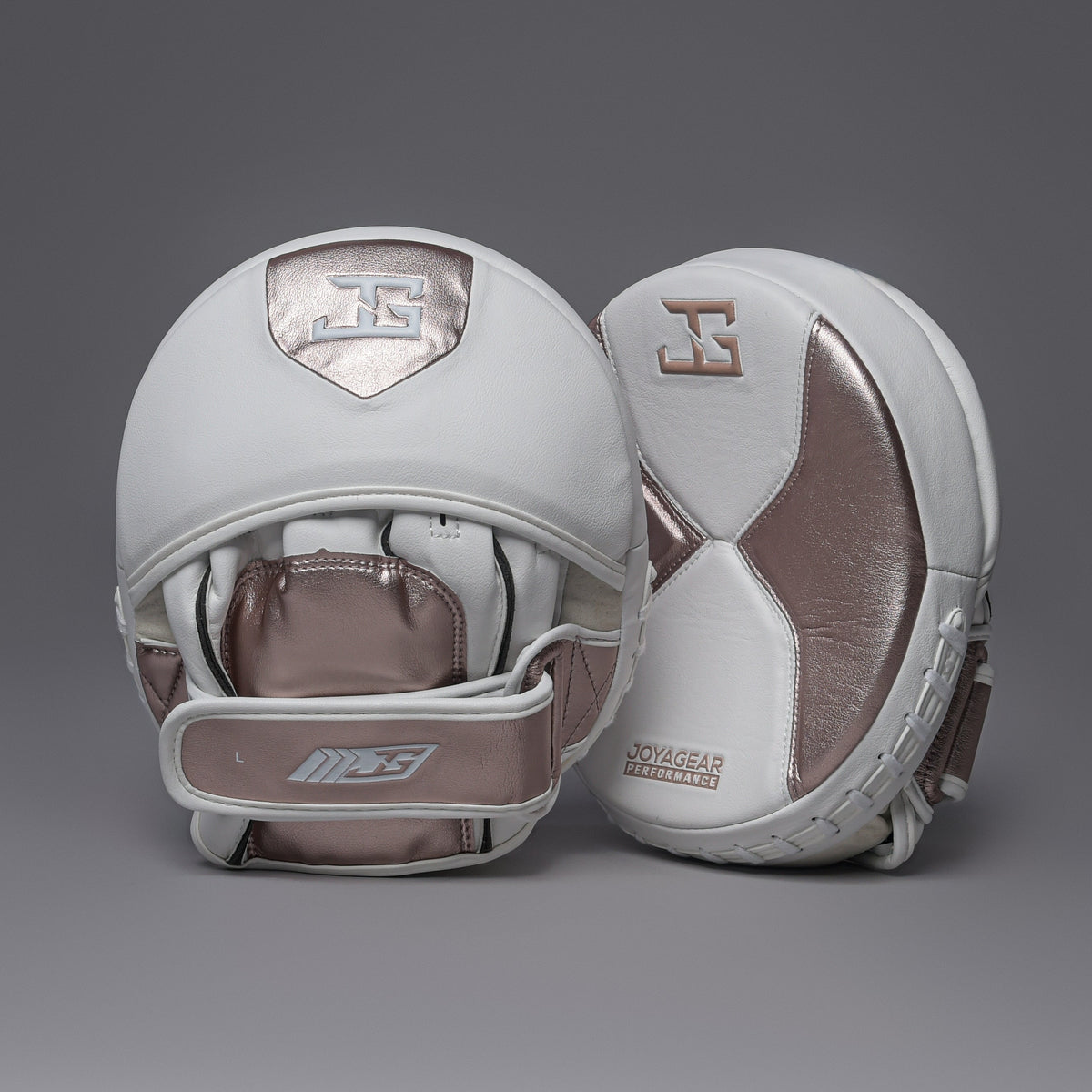Joyagear Performance CM100 Punching Mitts White/Rosegold
