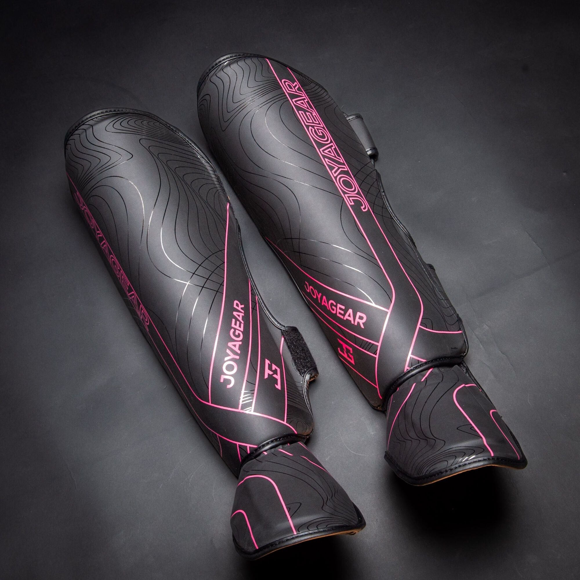 Joya ESSENTIAL Shinguards - Black/Pink