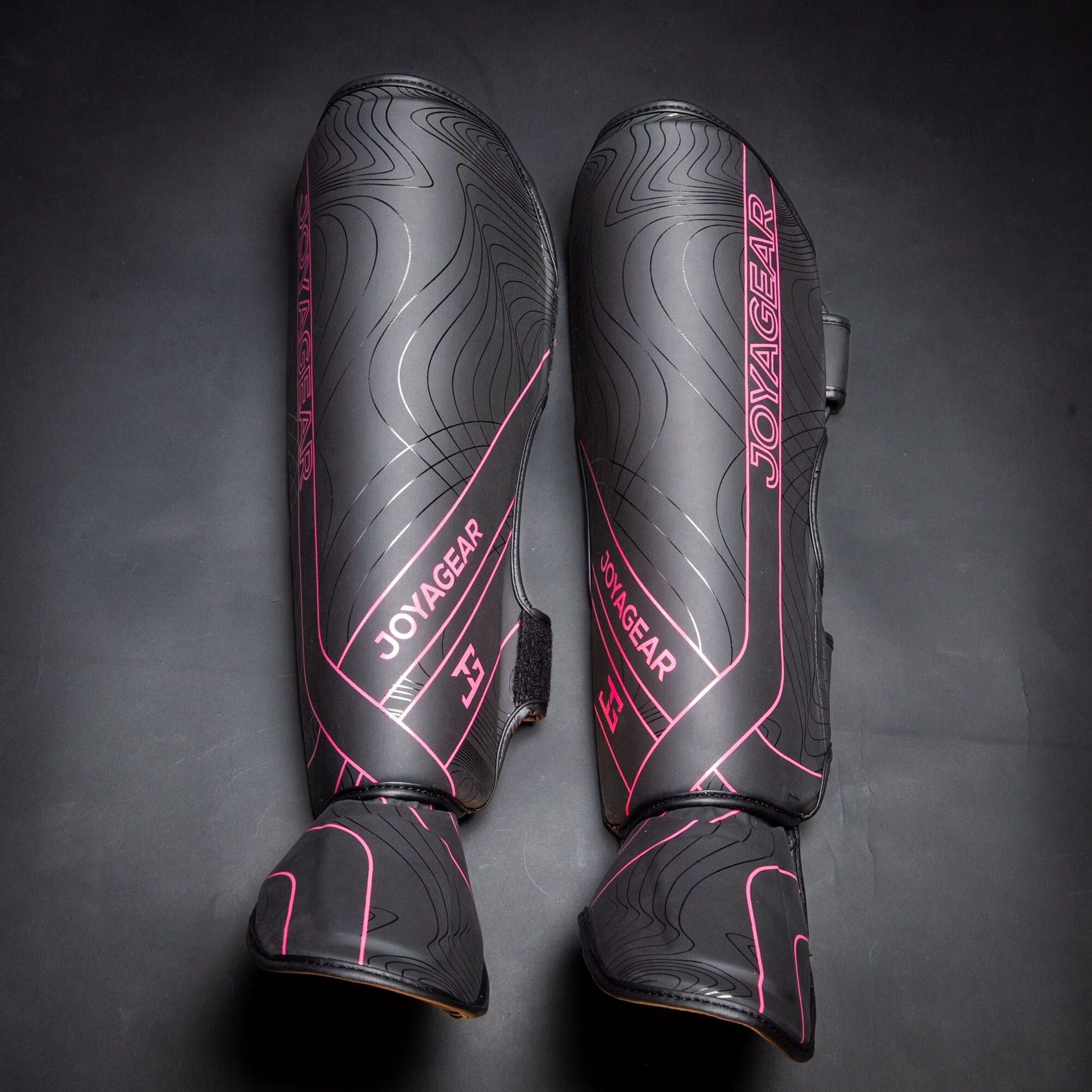 Joya ESSENTIAL Shinguards - Black/Pink
