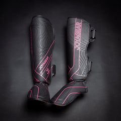 Joya ESSENTIAL Shinguards - Black/Pink