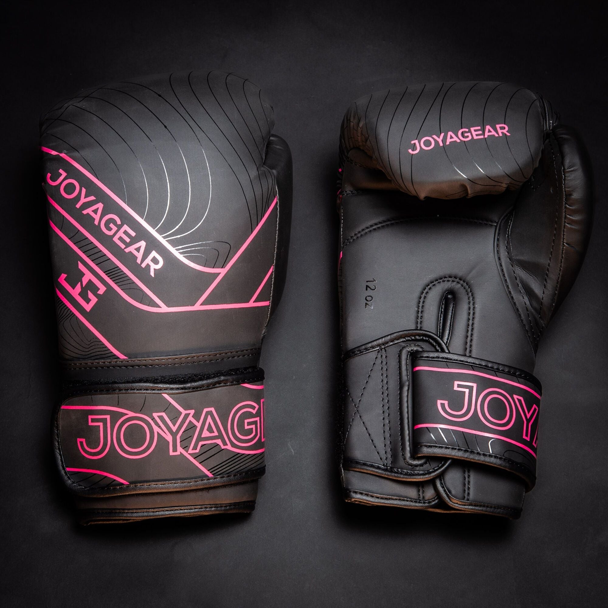 Joya ESSENTIAL Boxing Gloves - Black/Pink