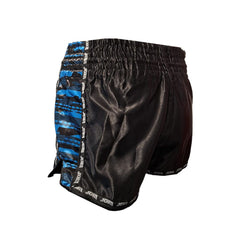 Joya Camo V2 Kickboxing Shorts - Blue