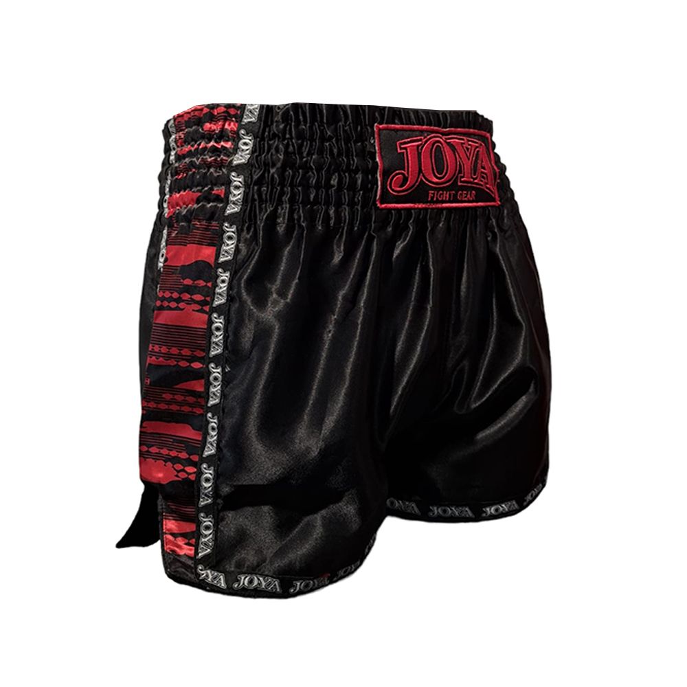 Joya Camo V2 Kickboxing Shorts - Red