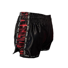 Joya Camo V2 Kickboxing Shorts - Red