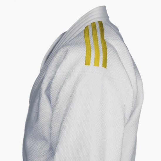 Judogi Adidas J730 Champion III IJF goldene Streifen