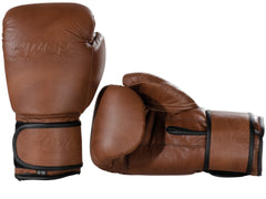 Boxing gloves Knocking brown