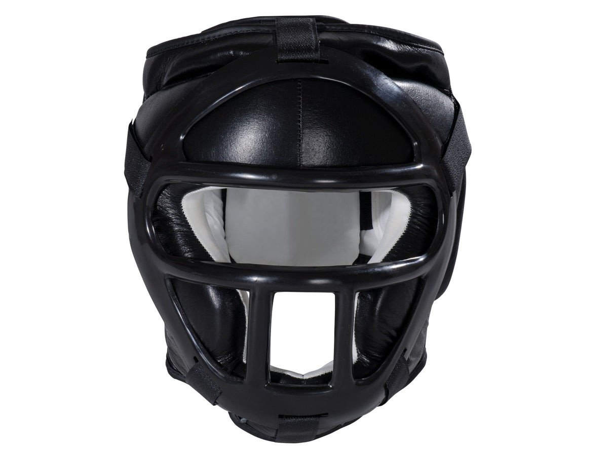 Head guard with mask