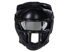 Head guard with mask