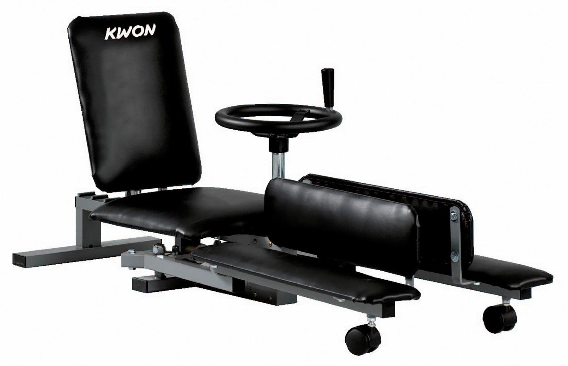 Mechanical leg stretcher