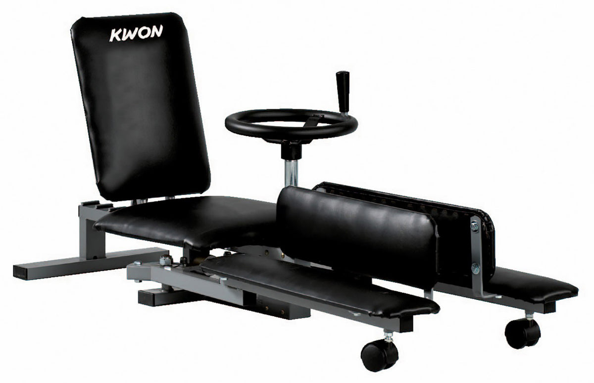 Mechanical leg stretcher