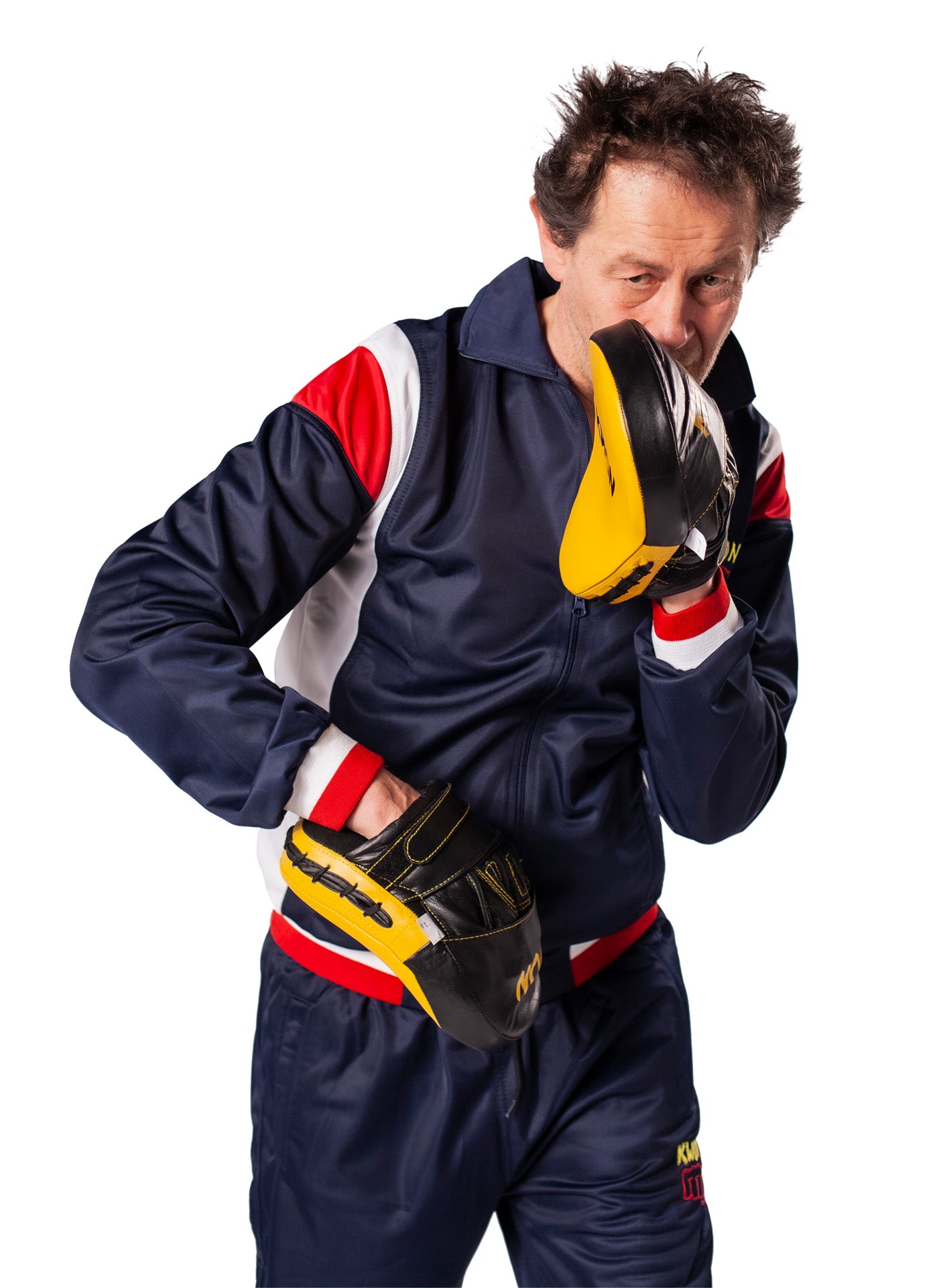Coaching pad leather