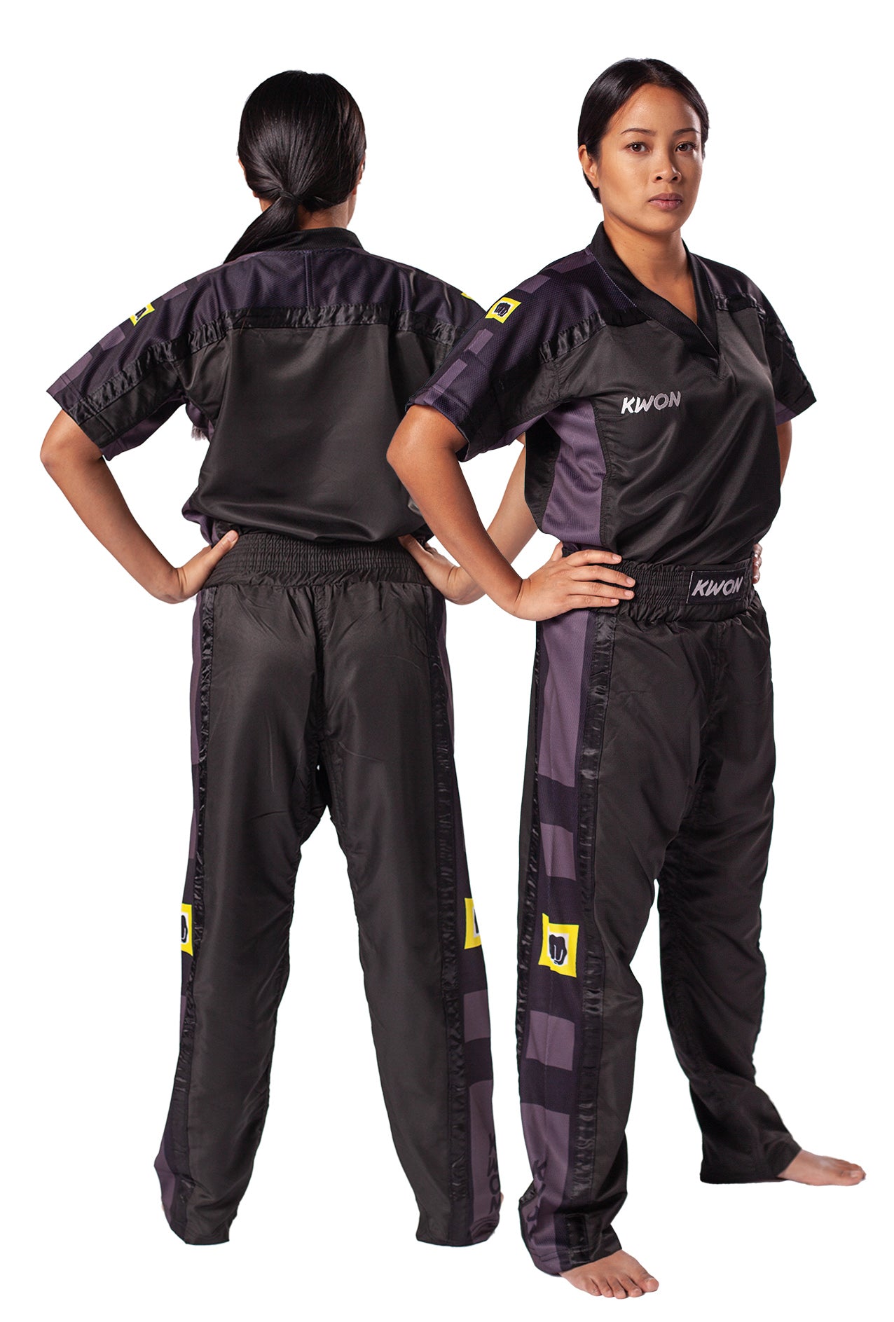 Kickboxing uniform Challenge Plus black