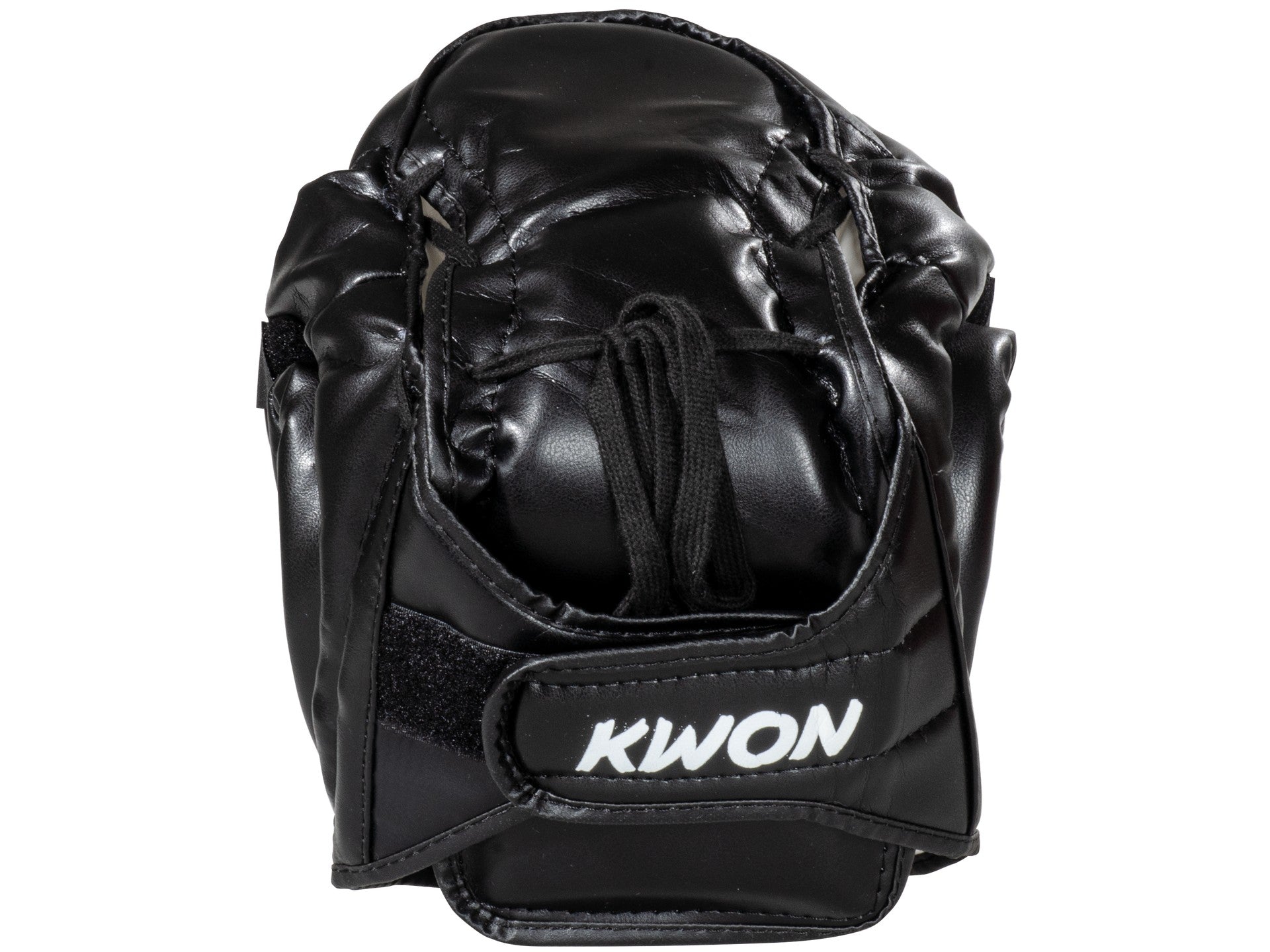 Head guard black line with top pad