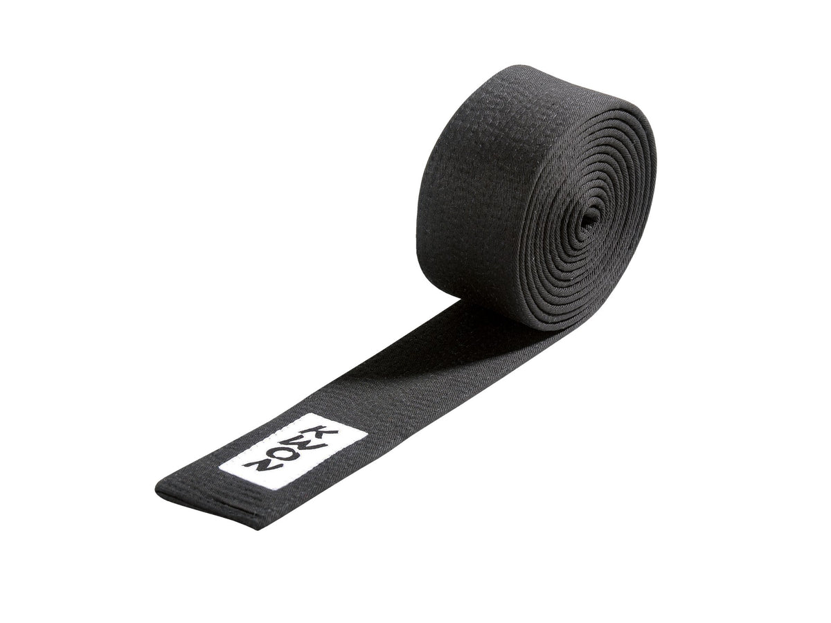 Black Budo belt 6 cm width