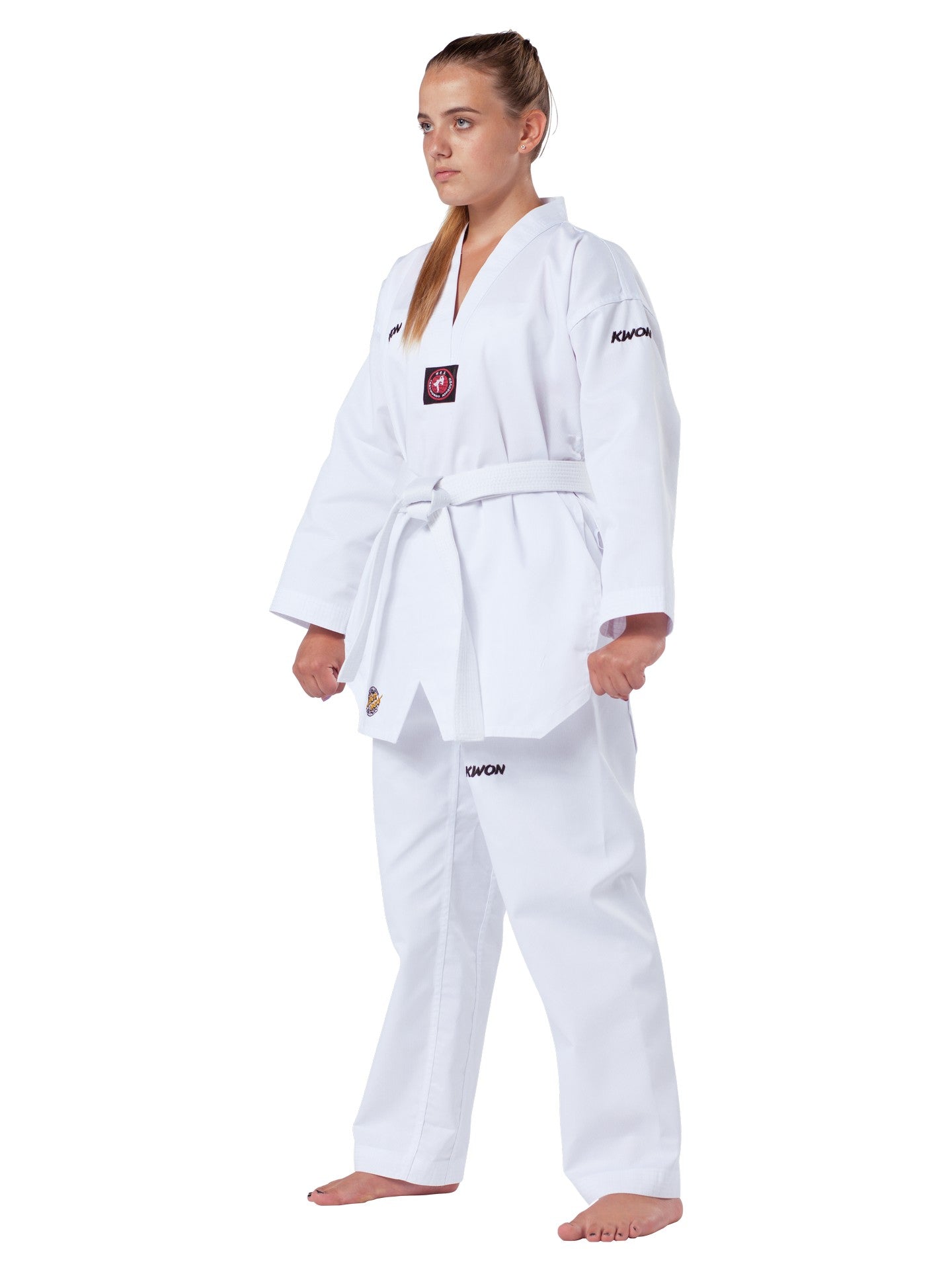 Taekwondo uniform Victory white lapel