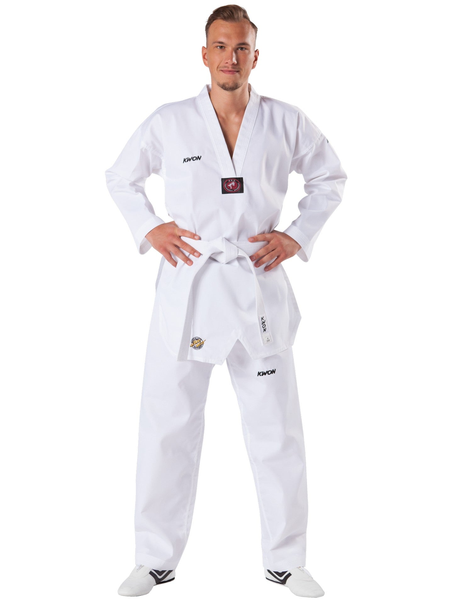 Taekwondo uniform Victory white lapel