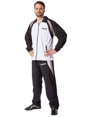 Trainingsanzug Endurance schwarz/weiß