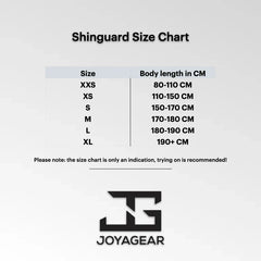 Joyagear Performance Shinguards Rose White/Carbon