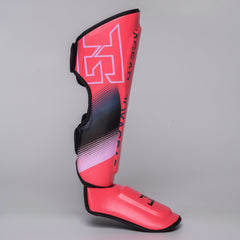 Joyagear Evolution Pro Shinguards Pink/White