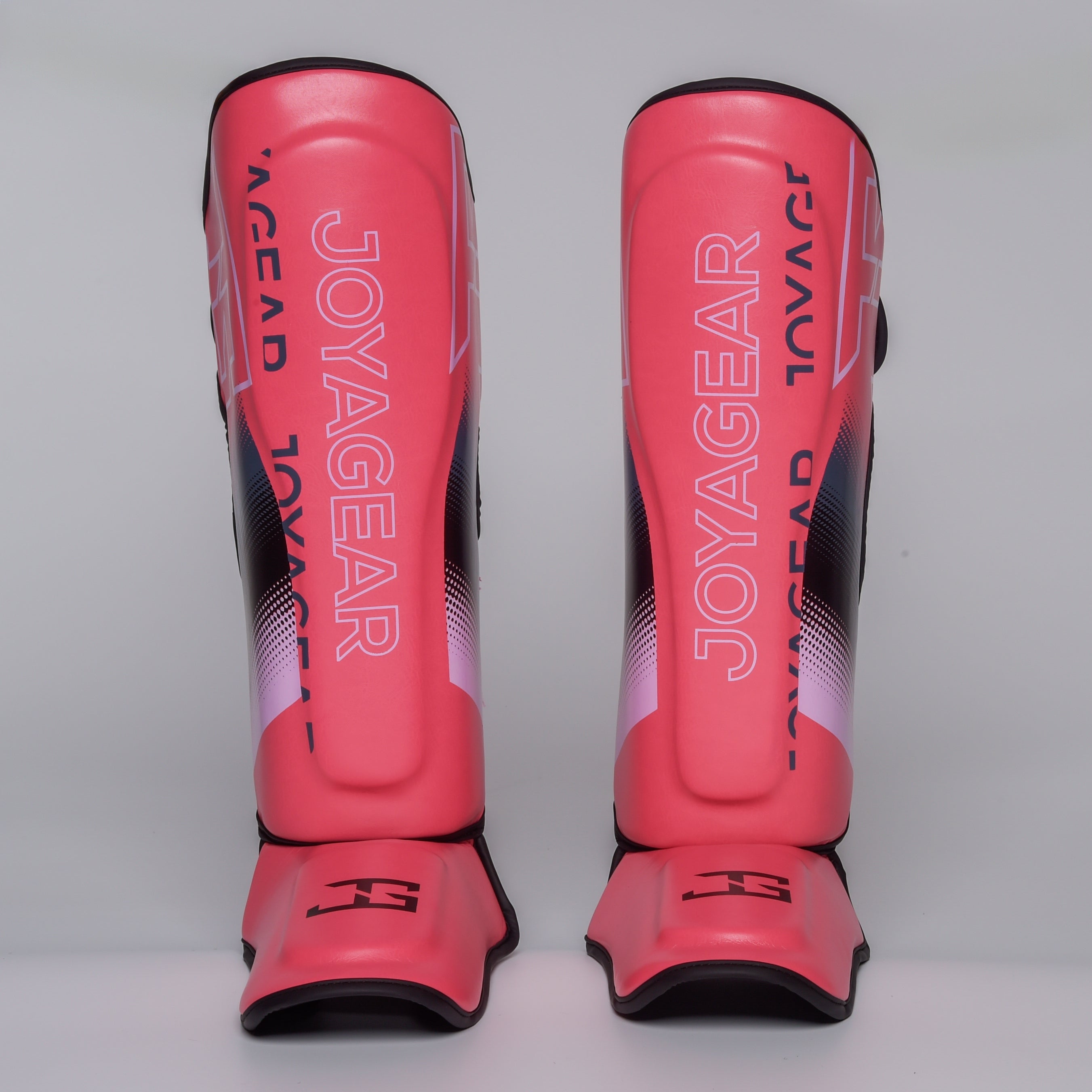 Joyagear Evolution Pro Shinguards Pink/White