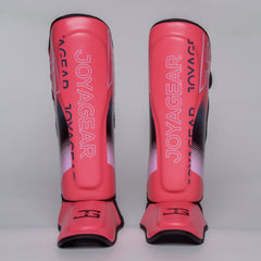 Joyagear Evolution Pro Shinguards Pink/White