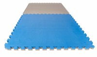 Puzzlematte Econo "Tatami" 4 cm blau/grau Wendematte