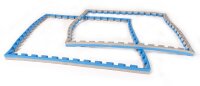 Puzzlematte Econo "Tatami" 4 cm blau/grau Wendematte