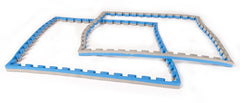 Puzzlematte Econo "Tatami" 4 cm blau/grau Wendematte