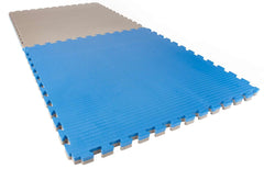 Puzzlematte Econo "Tatami" 4 cm blau/grau Wendematte