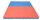 Puzzlematte Pro"Tatami" 4 cm rot/blau Wendematte