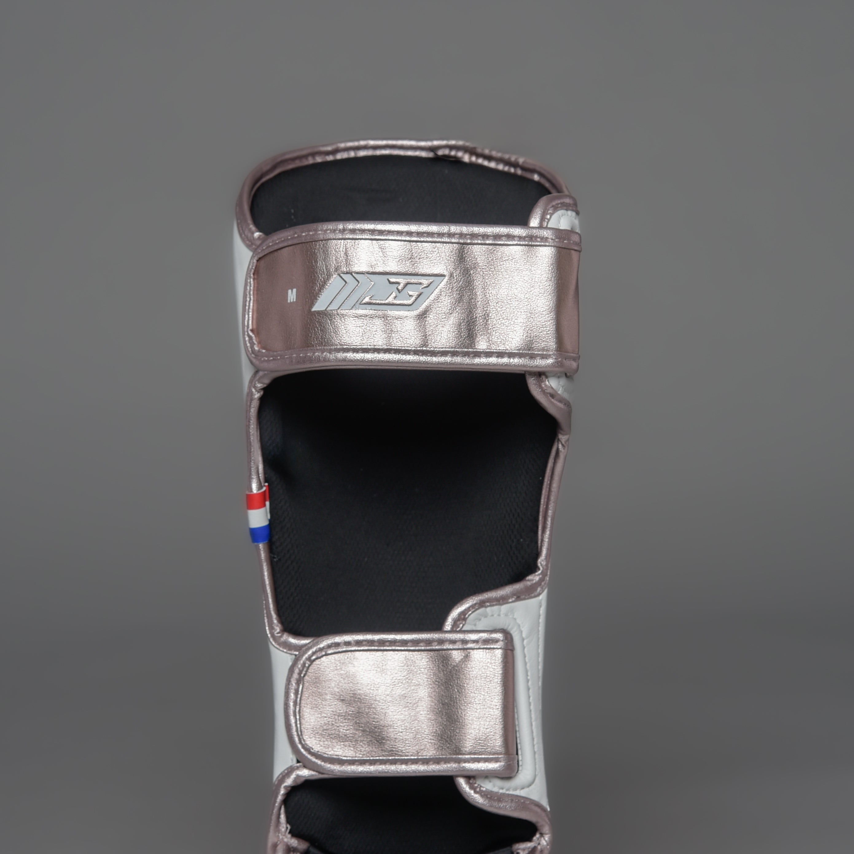 Joyagear Performance Shinguards Rose Gold/White