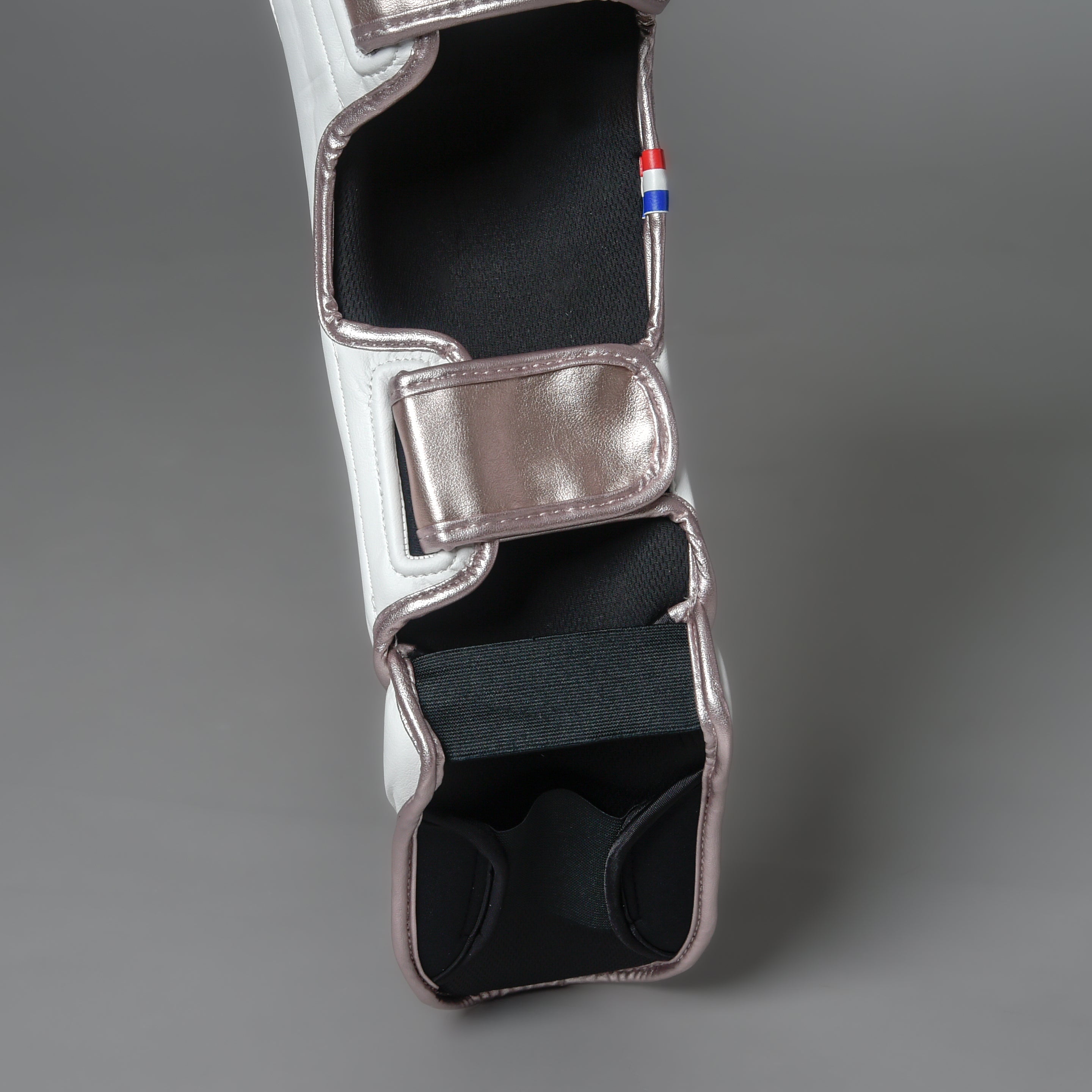 Joyagear Performance Shinguards Rose Gold/White