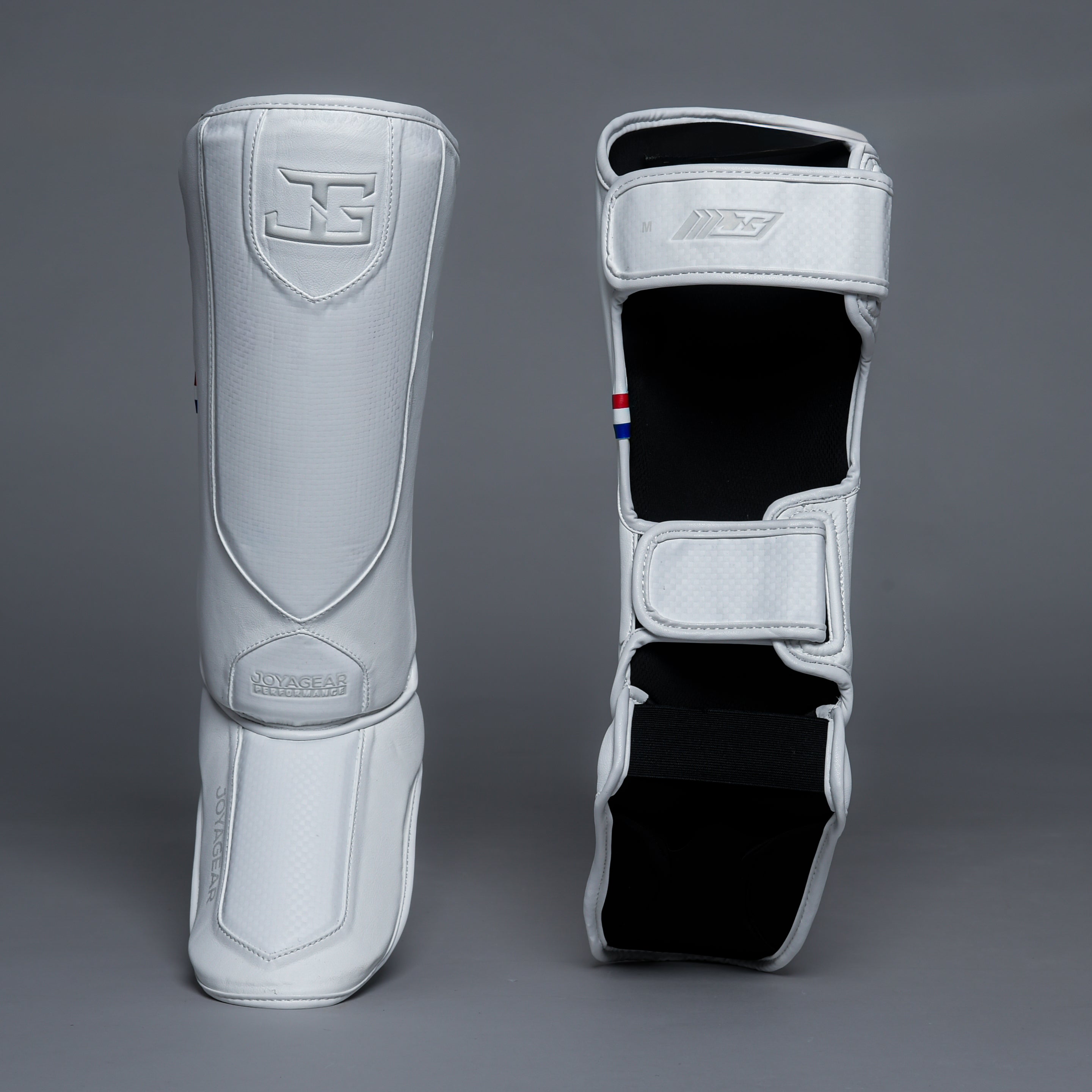Joyagear Performance Shinguards Rose White/Carbon