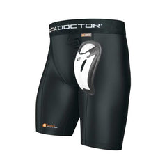 Shock Doctor Core Compression Short With BioFlex Cup Black