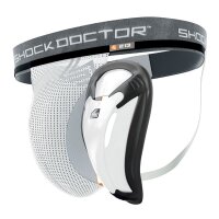 Shock Doctor Core Supporter With BioFlex Cup White