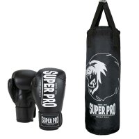 Super Pro Water-Air Punchbag 100 cm black