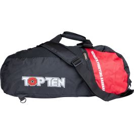 Rucksack-Tasche „UFA“ - 75 cm x 30 cm x 35 cm, schwarz-rot