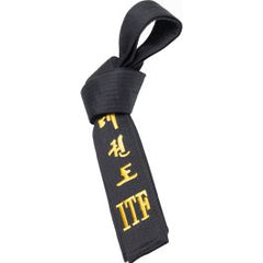 Budogürtel „ITF“ (mit Bestickung) „TAEKWON-DO“