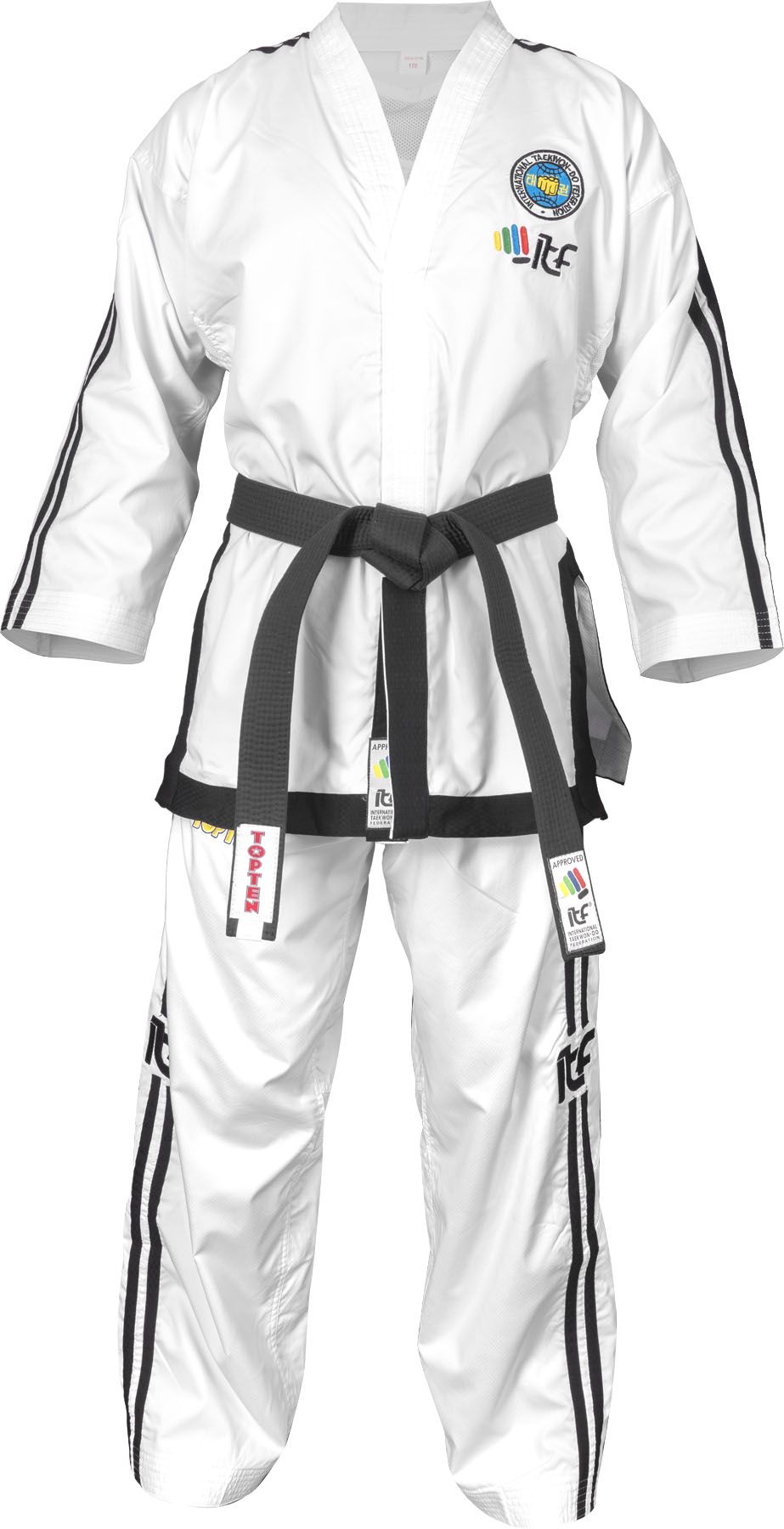 Taekwon-Do Grandmaster Dobok „Premium Gold“ (7. - 9. Dan) (ITF approved)
