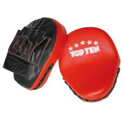 Handpratzen „Focus mitt“ - rot-schwarz