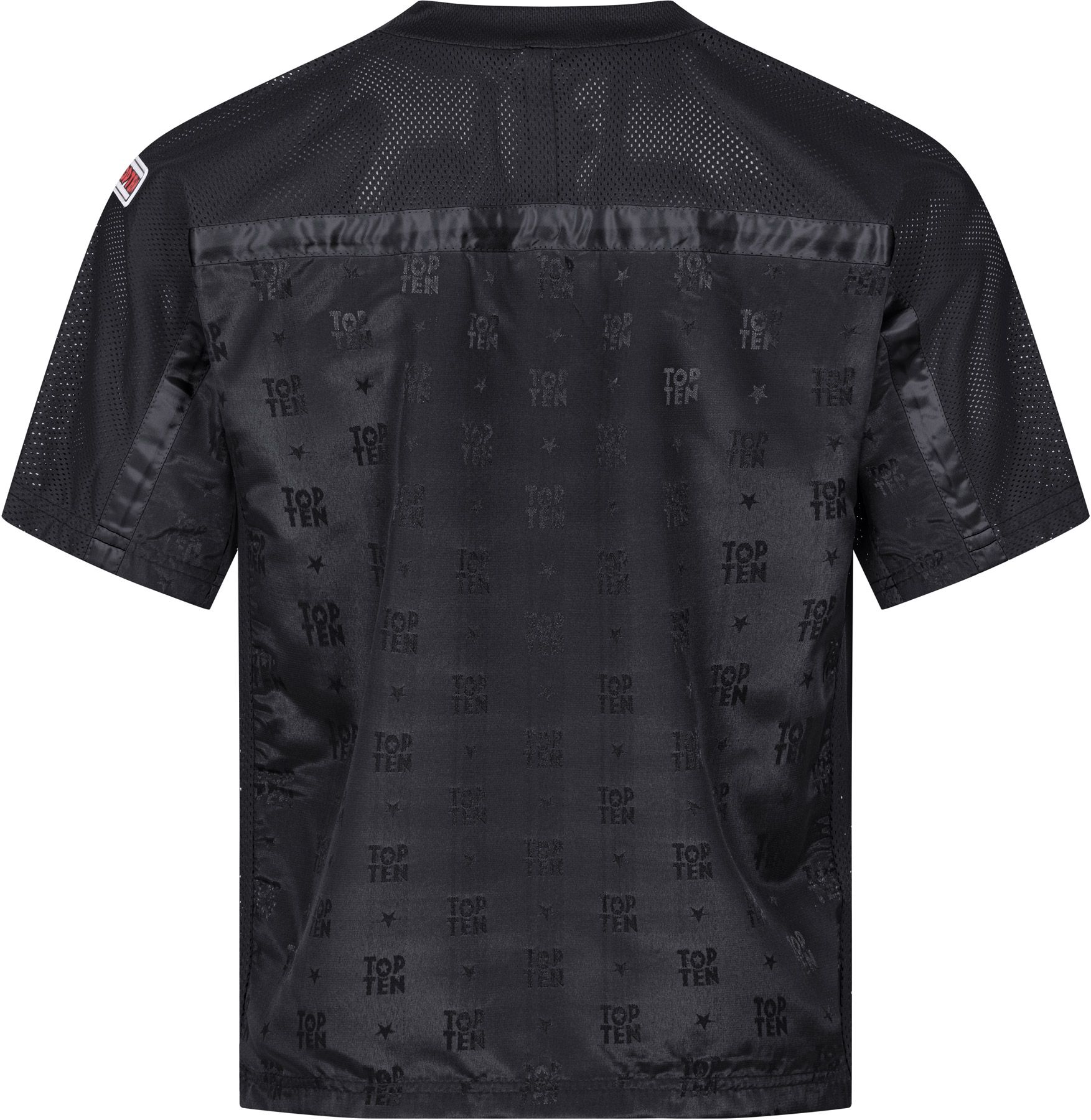 T-Shirt mit V-Ausschnitt zum Kickboxen „Kickboxjacke Mesh“