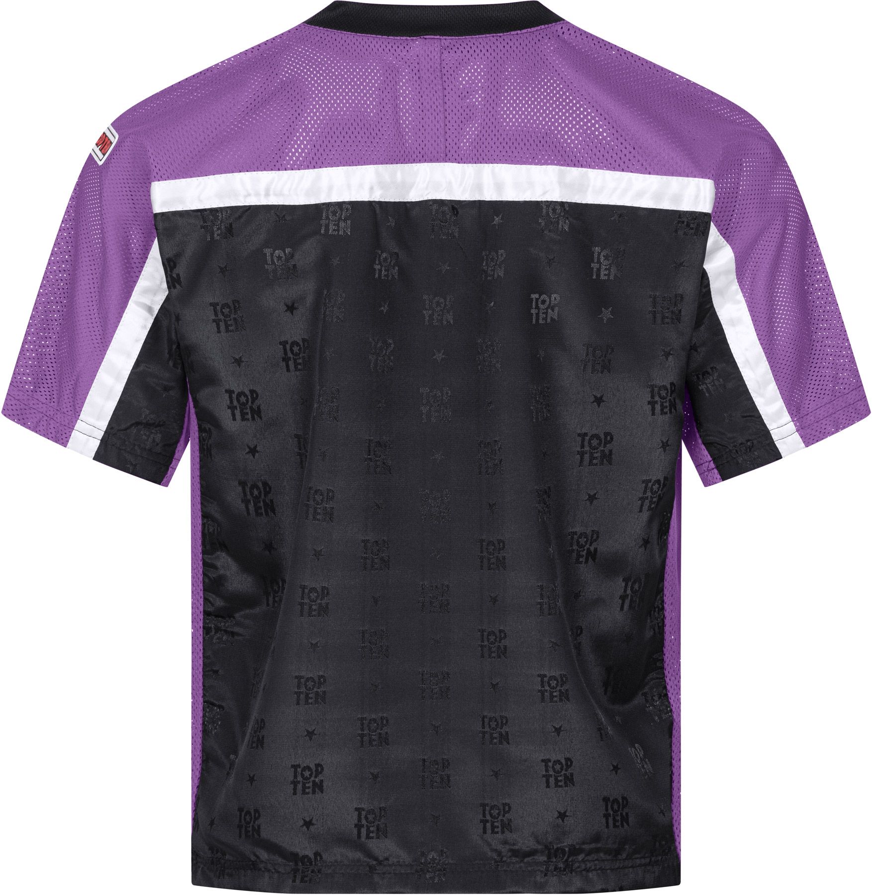 T-Shirt mit V-Ausschnitt zum Kickboxen „Kickboxjacke Mesh“