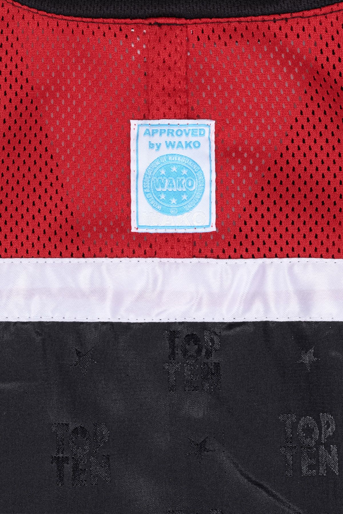 T-Shirt mit V-Ausschnitt zum Kickboxen „Kickboxjacke Mesh“