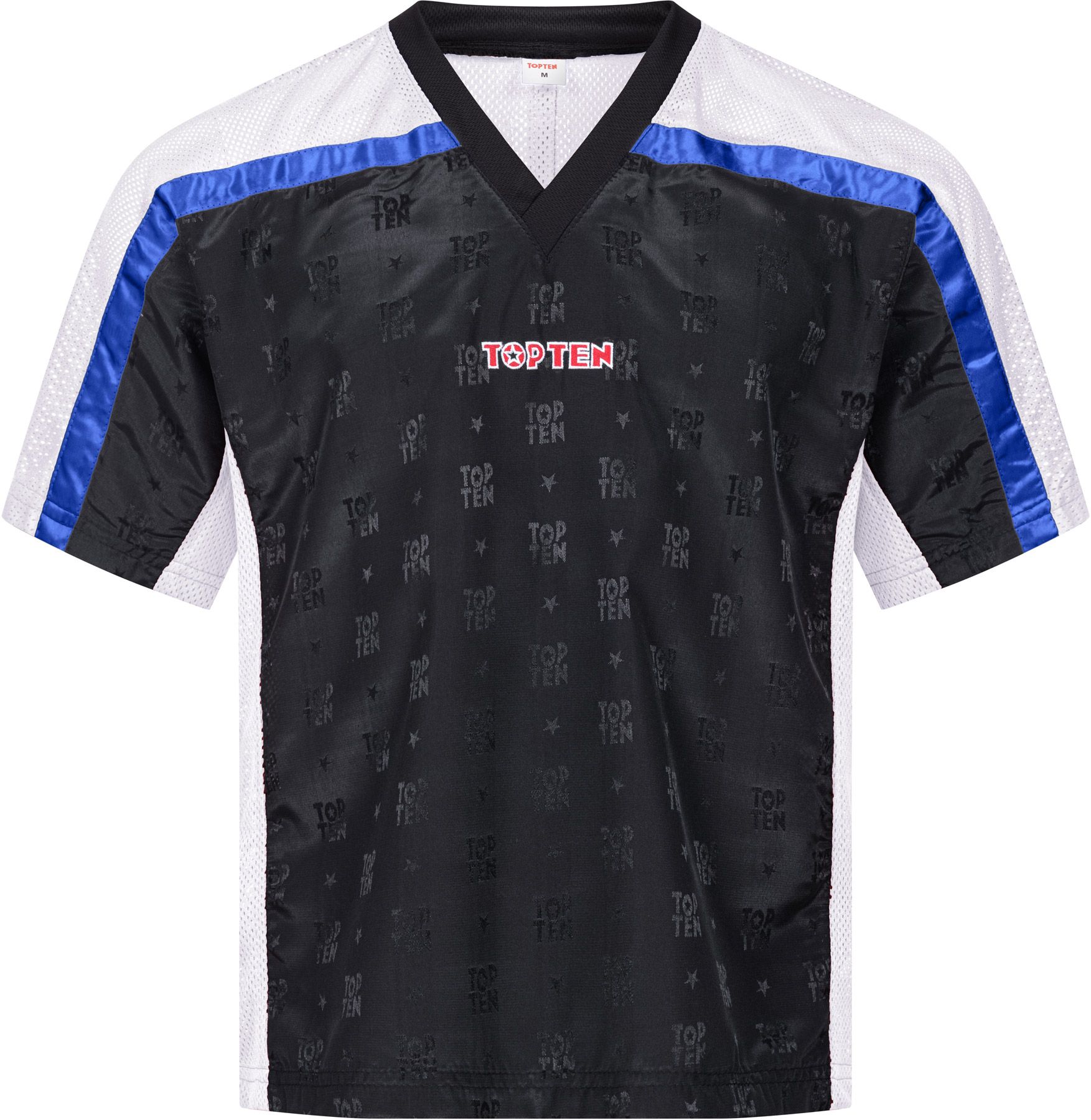 T-Shirt mit V-Ausschnitt zum Kickboxen „Kickboxjacke Mesh“
