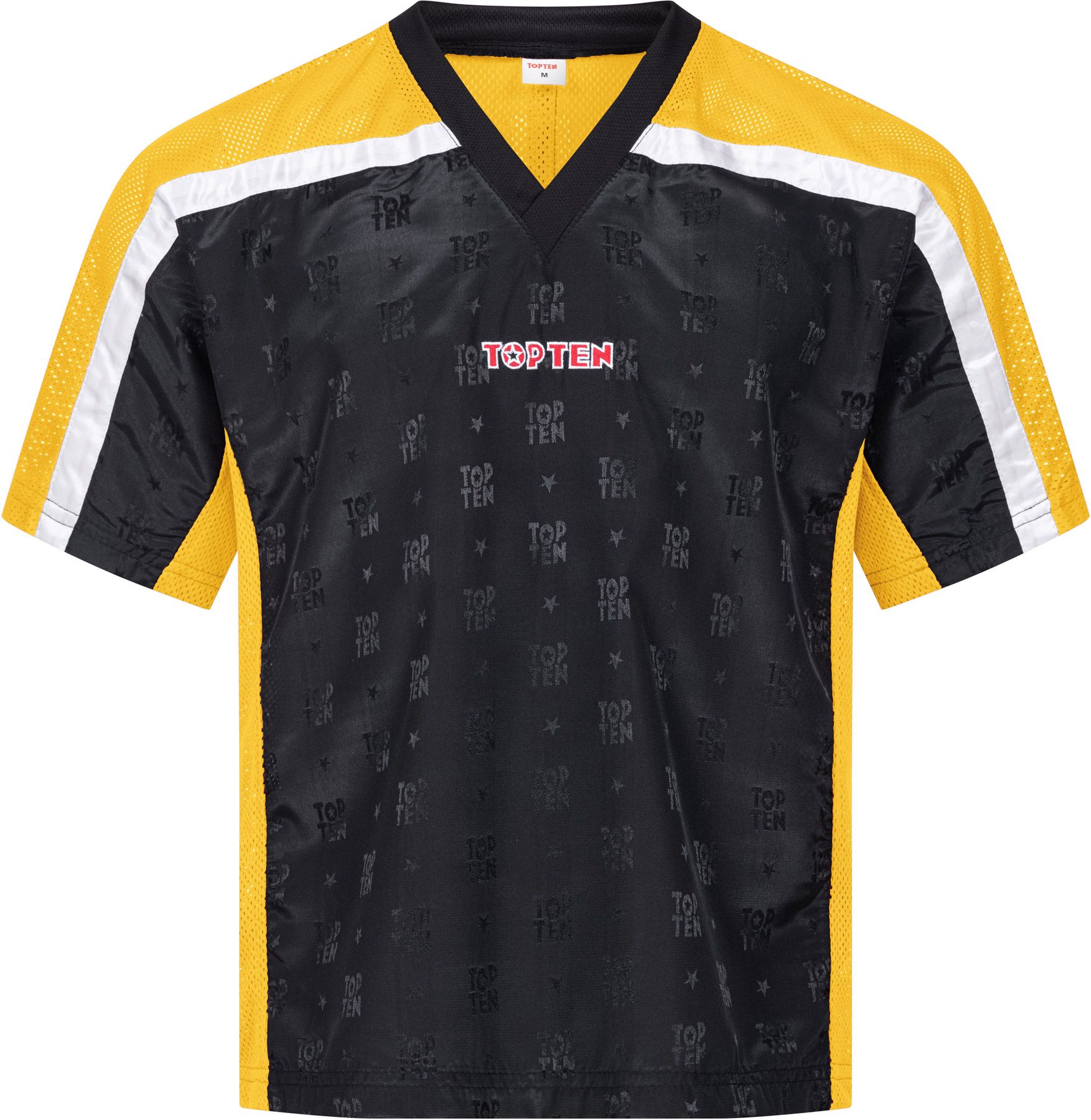 T-Shirt mit V-Ausschnitt zum Kickboxen „Kickboxjacke Mesh“